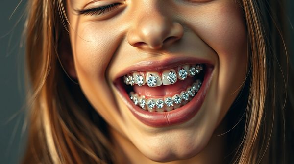 Des grillz en diamant pour un sourire éclatant et unique